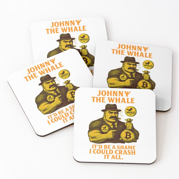 Item preview, "Johnny the Whale – It’d Be a Shame I Could Crash It All" | Crypto Market Power Design designed and sold by BitCrop.
