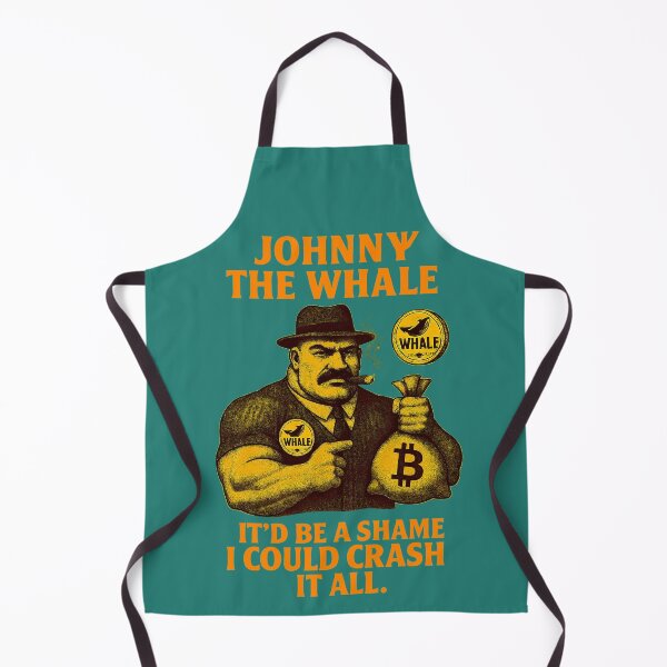 Item preview, "Johnny the Whale – It’d Be a Shame I Could Crash It All" | Crypto Market Power Design designed and sold by BitCrop.