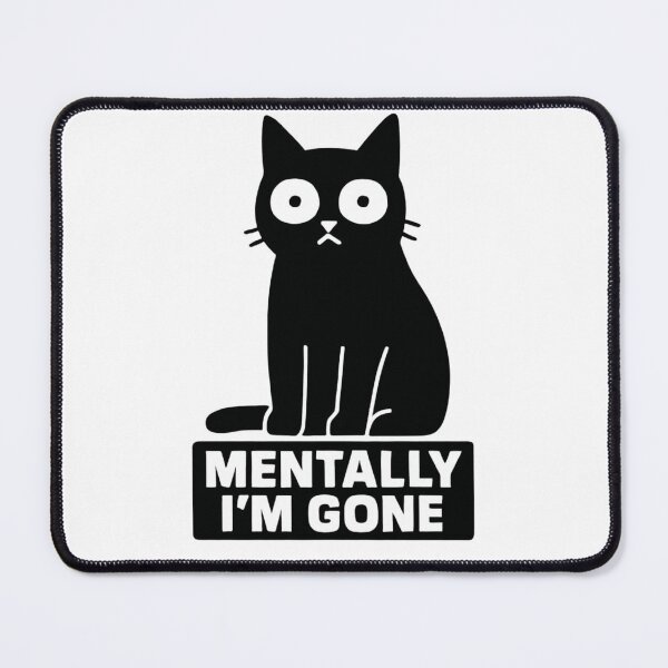 Item preview, "Mentally Gone" designed and sold by catastrocat.