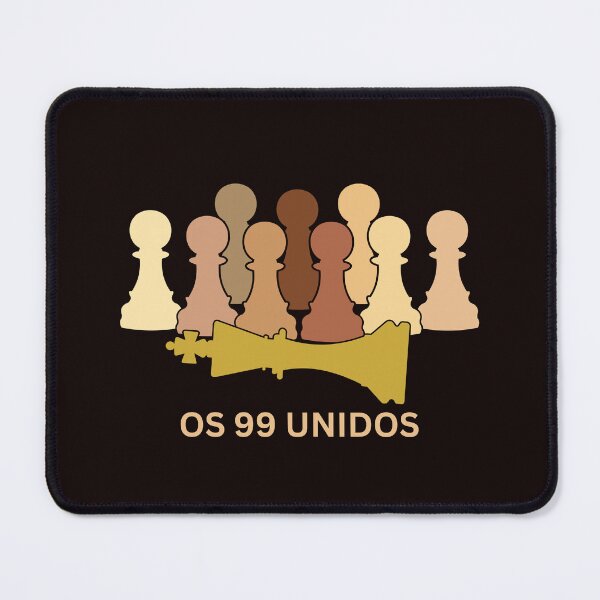 Item preview, The 99 United -(Portuguese (Português)) Worldwide Unity of the 99% (Flesh tone Pawns w/ Gold King) designed and sold by  The 99 United.