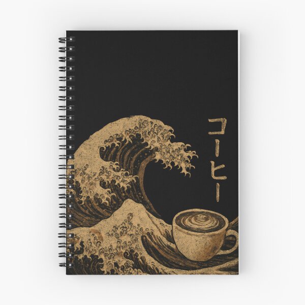 Item preview, The Great Wave Of Coffee designed and sold by DemureArtsy.