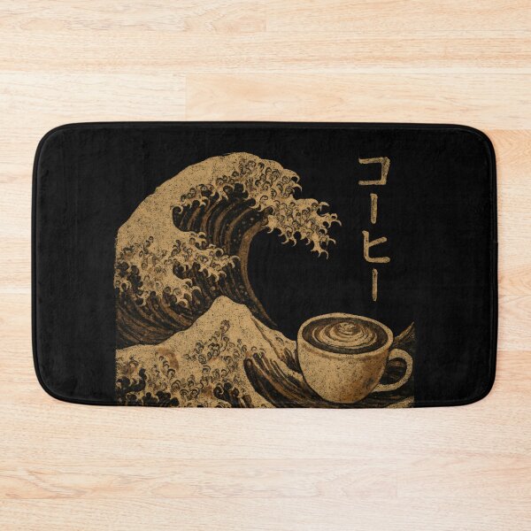 Item preview, The Great Wave Of Coffee designed and sold by DemureArtsy.