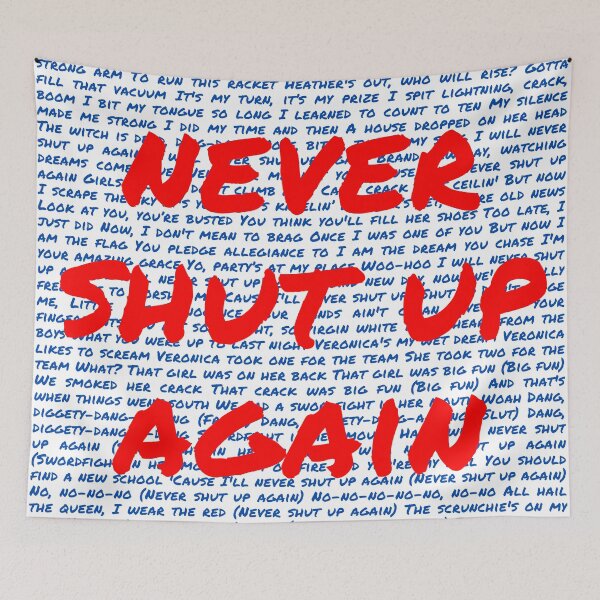 Item preview, Heathers Lyrics designed and sold by broadwaygirl142.