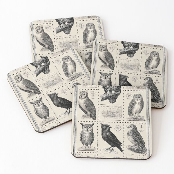 Item preview, Owls stamps designed and sold by Brendon987.