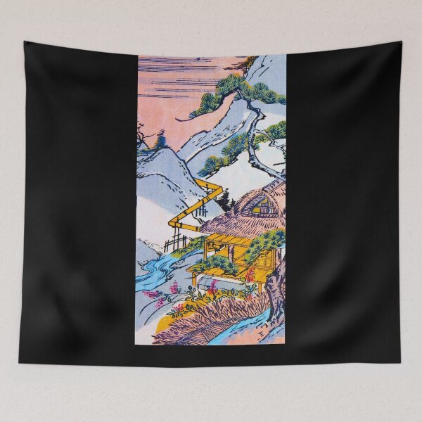 Item preview, Moonlit Mountainside Retreat - V3 designed and sold by WheelieGdArt.