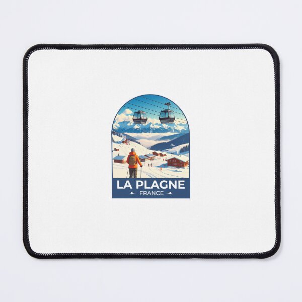 Item preview, La Plagne France Sticker designed and sold by TulipaGraphics.