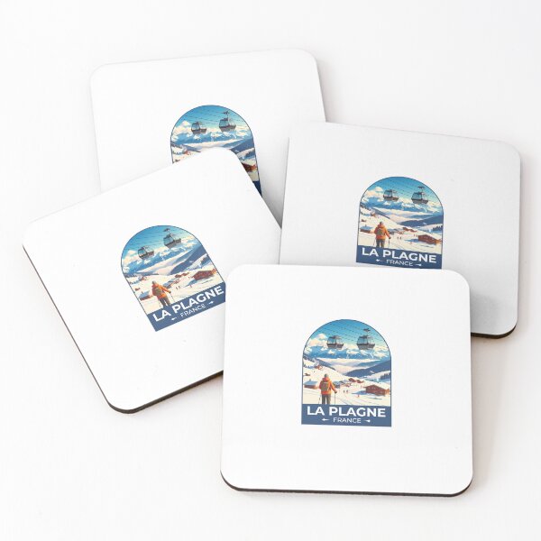 Item preview, La Plagne France Sticker  designed and sold by TulipaGraphics.