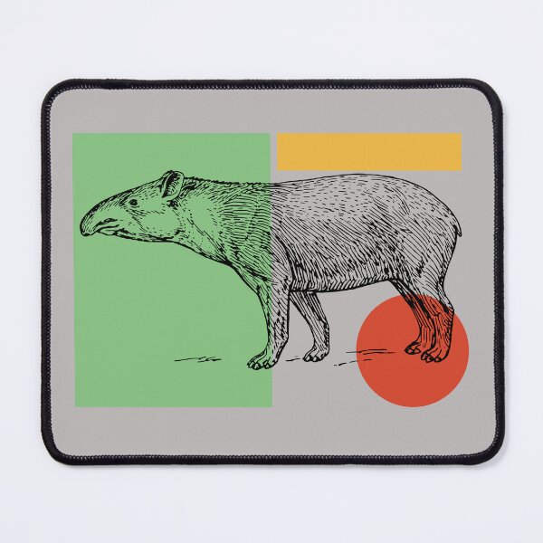 Item preview, Minimalist Tapir Design designed and sold by kiradreamshop.