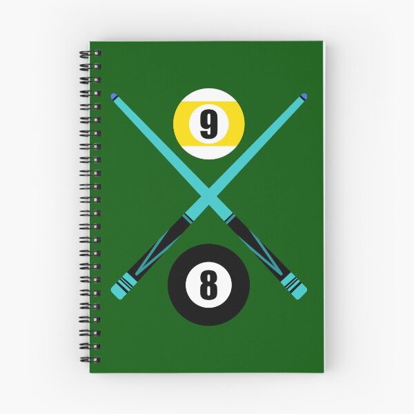 Item preview, Number 8 9 Ball Cue Sticks Design Logo Pool Billiards  designed and sold by Lartheviking.