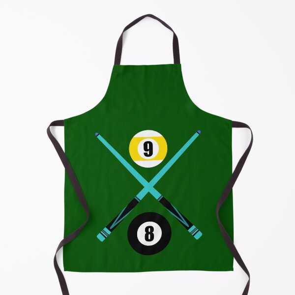 Item preview, Number 8 9 Ball Cue Sticks Design Logo Pool Billiards designed and sold by Lartheviking.