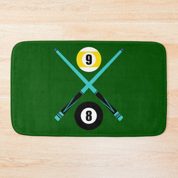 Item preview, Number 8 9 Ball Cue Sticks Design Logo Pool Billiards  designed and sold by Lartheviking.
