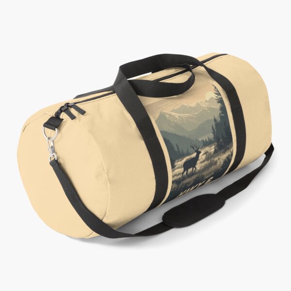 Item preview, HWY 6 Canada Misty Landscape, Highway 6 Elk Scene, Mountain Sunrise Travel designed and sold by meganohm.