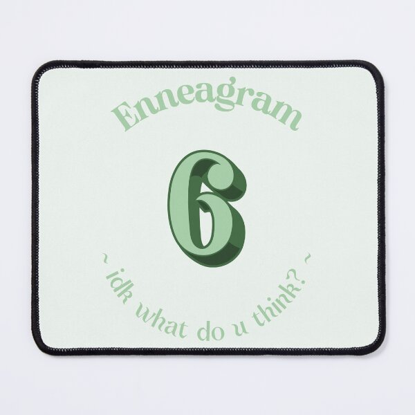 Item preview, Enneagram 6 - Idk What Do U Think? designed and sold by in-meme-veritas.