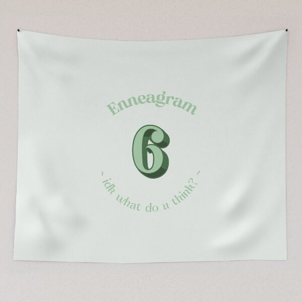 Item preview, Enneagram 6 - Idk What Do U Think? designed and sold by in-meme-veritas.