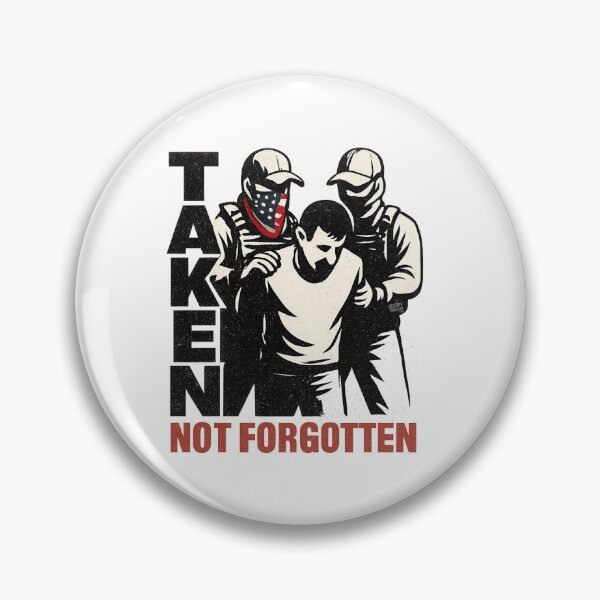 Item preview, TAKEN not forgotten – Stencil Graphic designed and sold by Occupy Threads.