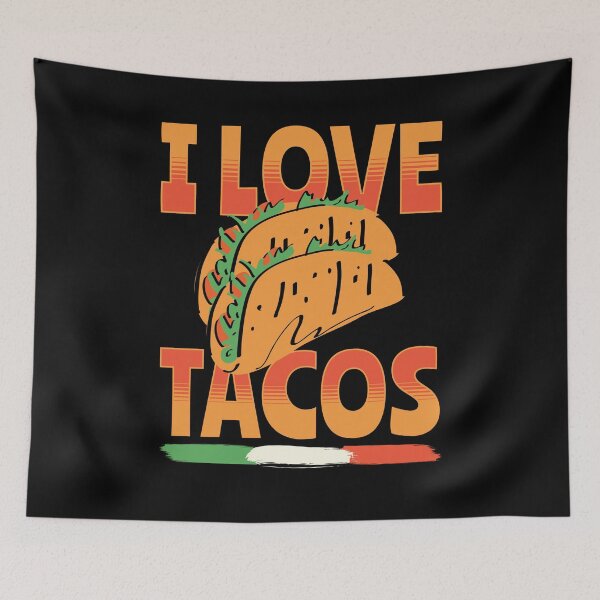 Item preview, I love tacos designed and sold by ReneMM.