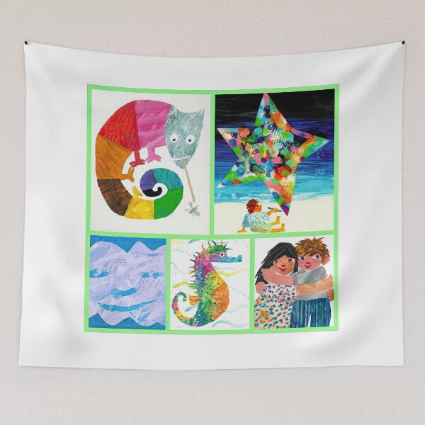 Item preview, Eric Carle designed and sold by KaijuNoKaiju.