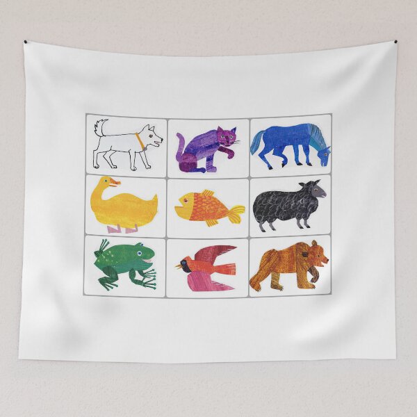 Item preview, Eric Carle designed and sold by KaijuNoKaiju.