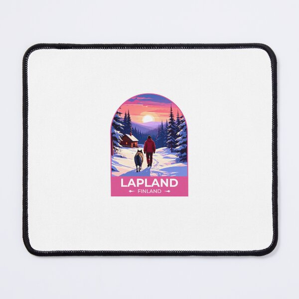 Item preview, lapland Finland Sticker designed and sold by TulipaGraphics.