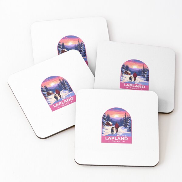 Item preview, lapland Finland Sticker  designed and sold by TulipaGraphics.