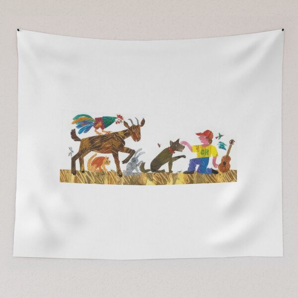 Item preview, Eric Carle designed and sold by KaijuNoKaiju.