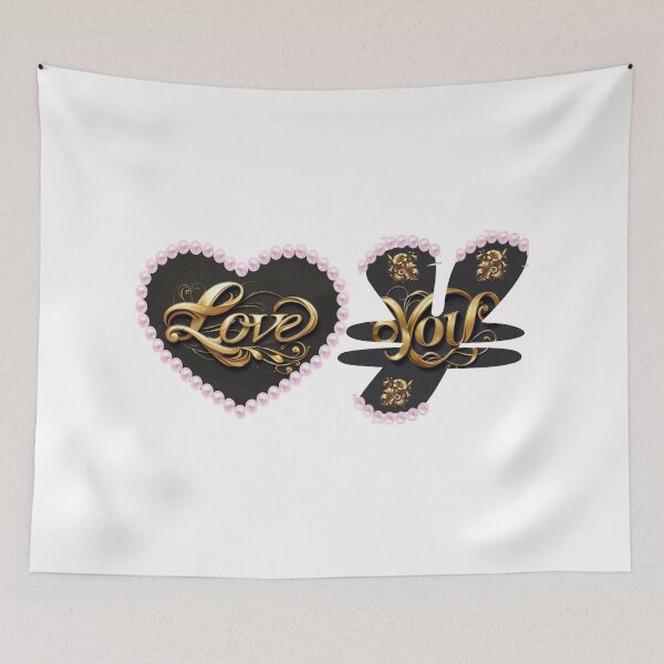 Item preview, Love You 2 designed and sold by Hevensgarden.