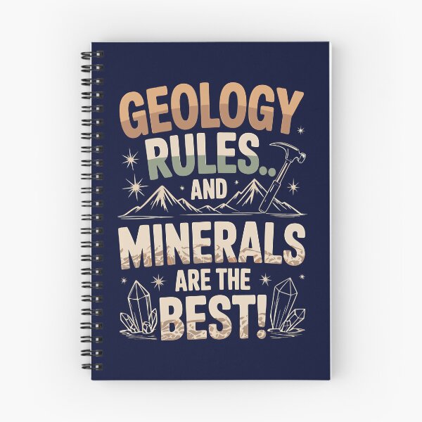 Item preview, A cute Product for Geologists with a Qote - GEOLOGY RULES ANDMINERALS ARE THE BEST! designed and sold by Gadget80.