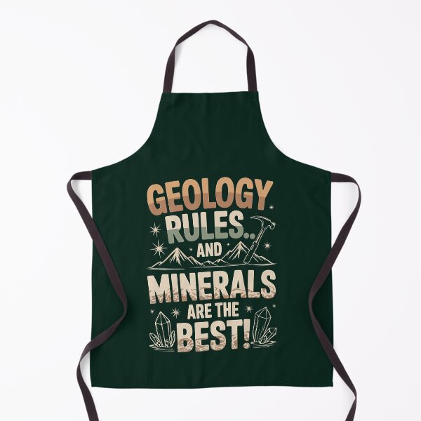 Item preview, A cute Product for Geologists with a Qote - GEOLOGY RULES ANDMINERALS ARE THE BEST! designed and sold by Gadget80.