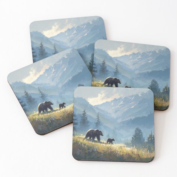 Item preview, mountain oil painting designed and sold by ArtfulPlay.