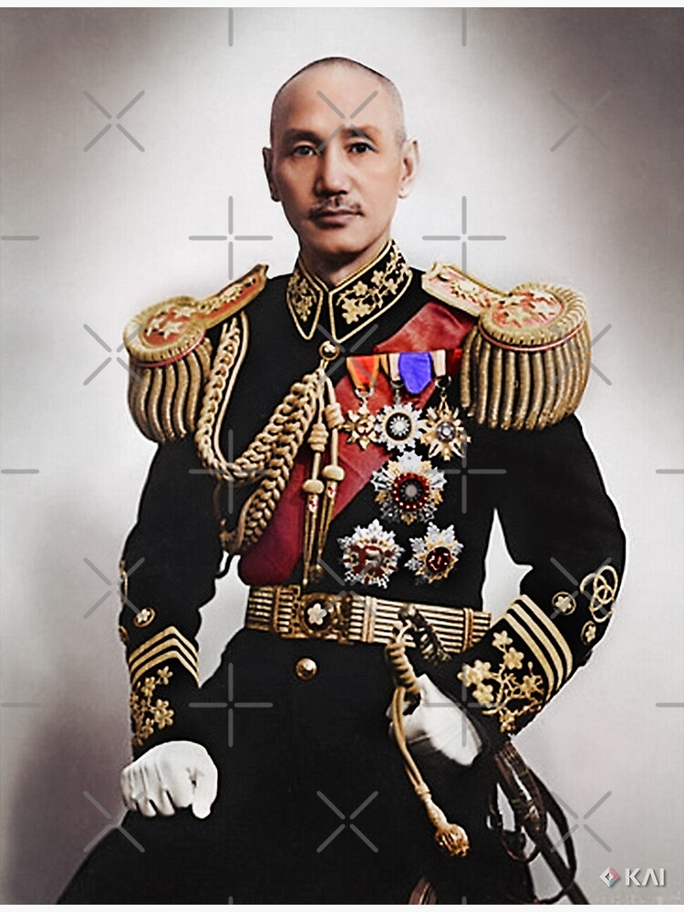 Chiang Kai-shek, 1940 colorized by KAI-Studio