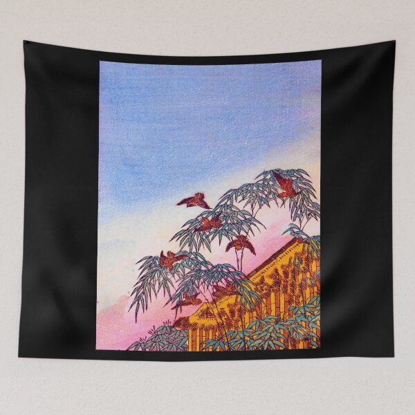 Item preview, Sparrows Among Bamboo at Dusk - V4 designed and sold by WheelieGdArt.