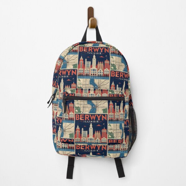 Item preview, Berwyn Illinois 1950s USA Vintage Travel Tourism designed and sold by TravelersGems.