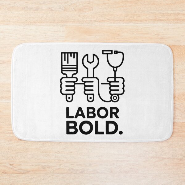 Item preview, Labor Day Tools Minimalist Worker Art designed and sold by CraftStudioCo.