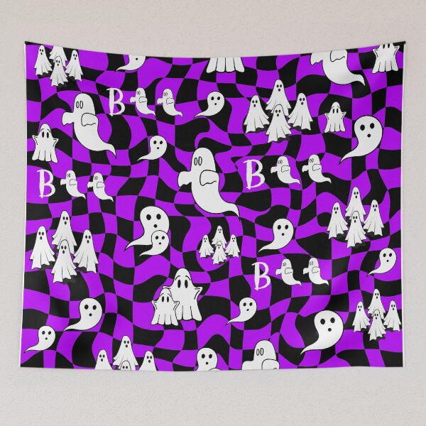 Item preview, Cute Spooky Ghosts Pattern designed and sold by Sartoris Art.