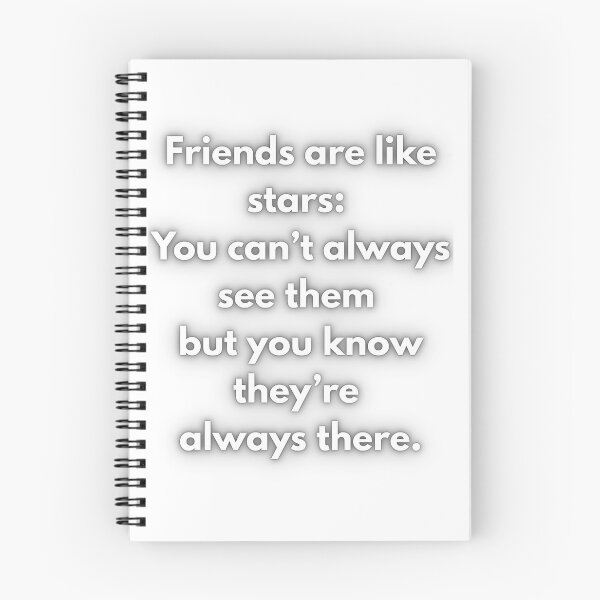 Item preview, Friends Are Like Stars — You Can’t Always See Them, But You Know They’re Always There (Friendship Quote) designed and sold by JerseyJimi.