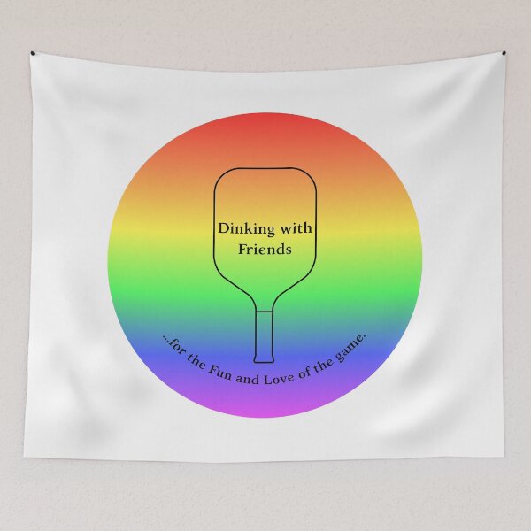 Item preview, Dinking with Friends Pride  designed and sold by Picklenut1969.