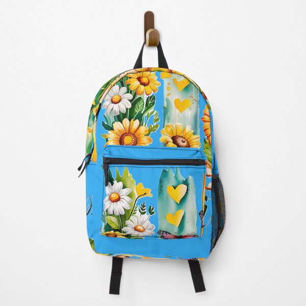 Item preview, Let It Bee – Cute Bee and Flower Design with Butterflies, Nature Inspired Artwork for Bee Lovers designed and sold by TheRamesCo.
