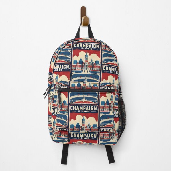 Item preview, Champaign Illinois 1950s USA Vintage Travel Tourism designed and sold by TravelersGems.