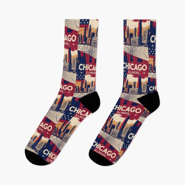 Item preview, Chicago Illinois 1950s USA Vintage Travel Tourism designed and sold by TravelersGems.