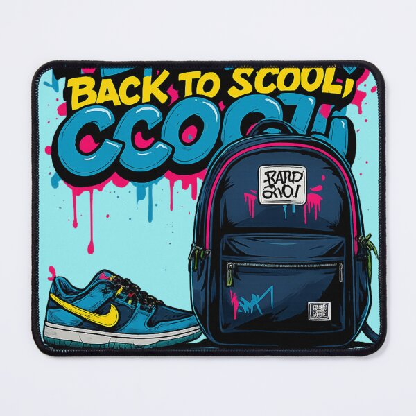 Item preview, Back to School Back to Cool – Graffiti Streetwear Backpack & Sneaker Design designed and sold by GrafteesGlow.