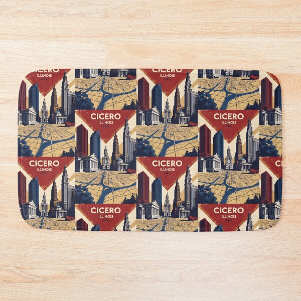 Item preview, Cicero Illinois 1950s USA Vintage Travel Tourism designed and sold by TravelersGems.