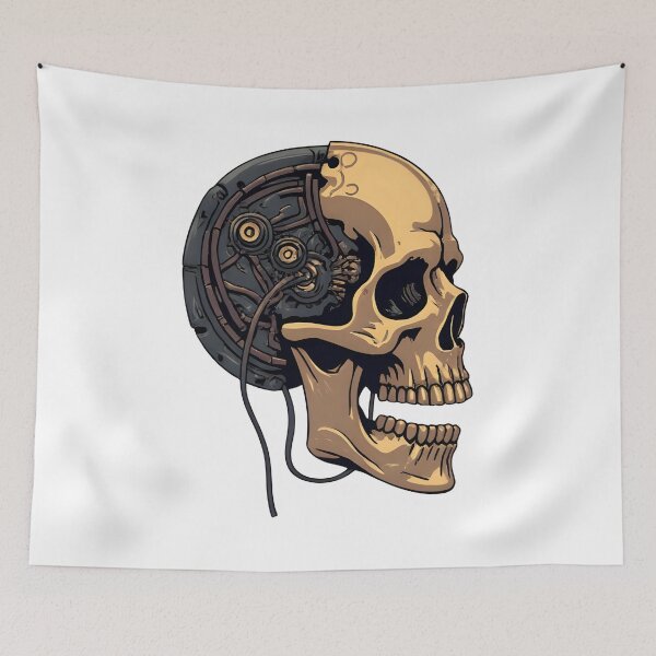 Item preview, Mechanical Cyber Skull designed and sold by Domcreations4.