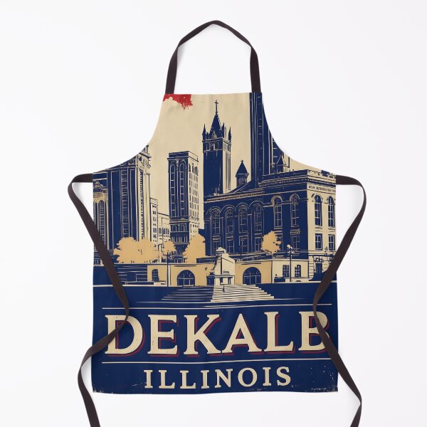 Item preview, Dekalb Illinois 1950s USA Vintage Travel Tourism designed and sold by TravelersGems.