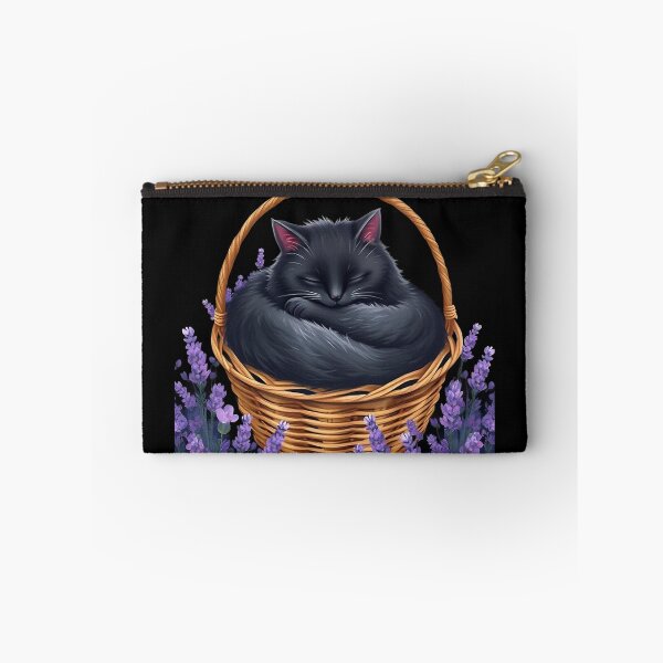 Item preview, Gato negro con flores n.7 designed and sold by Filotecnia.