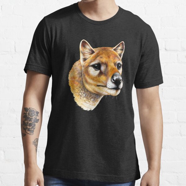 Tasmanian Tiger (Thylacine) Portrait Essential T-Shirt