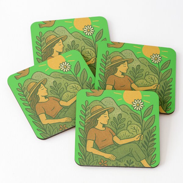 Item preview, Tranquility among mountains and flowers designed and sold by Invierno400.