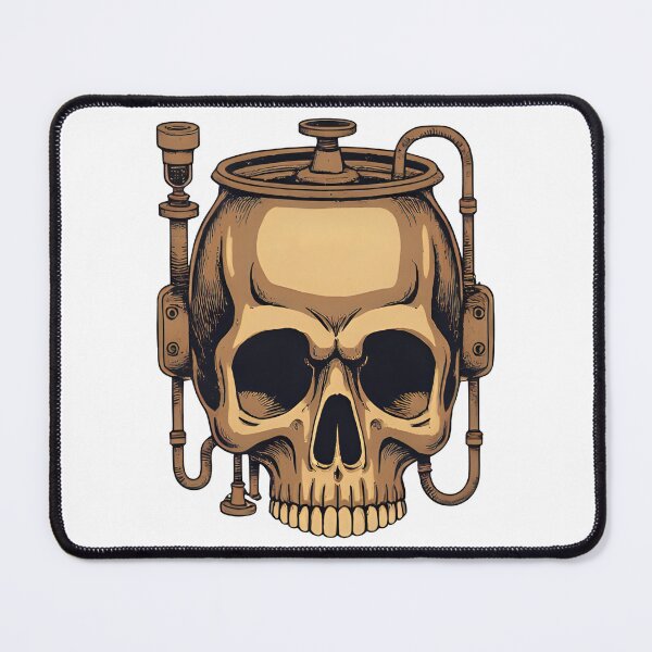 Item preview, Steam Skull - Mechanical Skull designed and sold by Domcreations4.