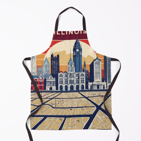 Item preview, Elgin Illinois 1950s USA Vintage Travel Tourism designed and sold by TravelersGems.