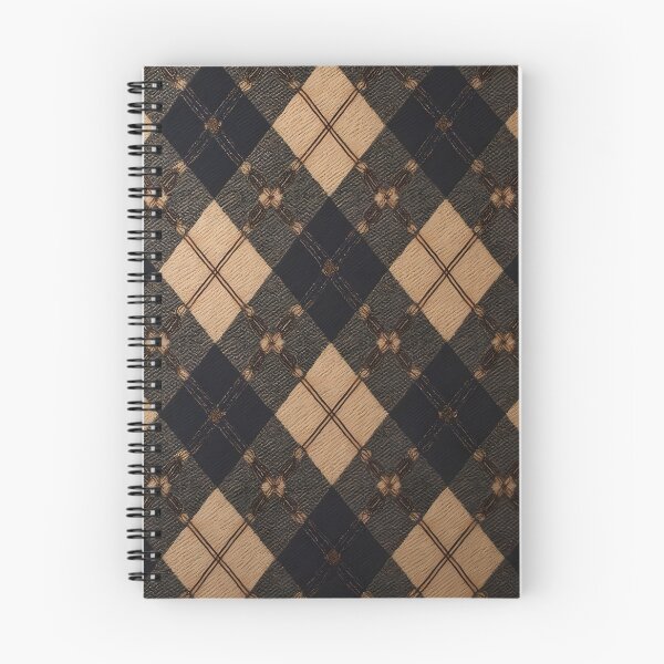 Item preview, Argyle Pattern Black& Beige Fall Season designed and sold by WhimsicalThredz.