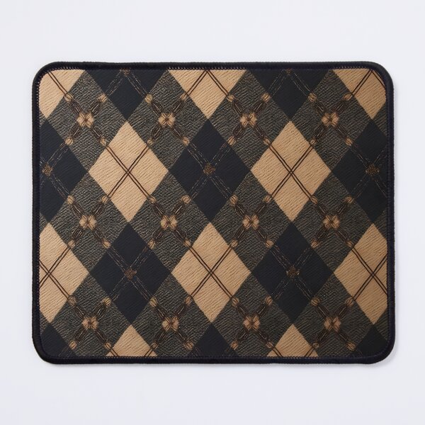 Item preview, Argyle Pattern Black& Beige Fall Season designed and sold by WhimsicalThredz.